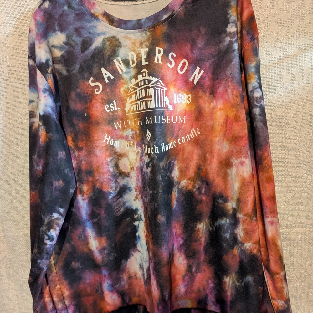 Sanderson Witch Museum Tie-Dye Sweatshirt